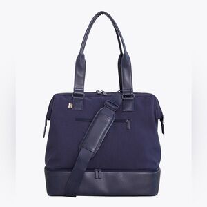 BEIS Mini Weekender Bag in Navy Blue